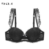 Sexy Lace Embroidery Push Up Bra Underwear Lingerie