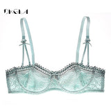 Ultrathin Lace Bra Hollow Out Transparent