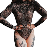 Women's Gothic Bodysuit