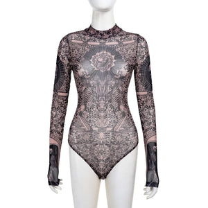 Women's Gothic Bodysuit