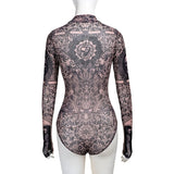 Women's Gothic Bodysuit