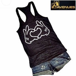 Women Sleeveless Cute Tops