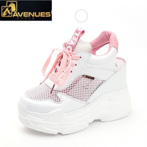 Mesh Breathable Platform Women's Shoes