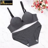 Women Glossy Pure Gather Underwear