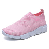 Women Breathable Slip On Flat Shoes