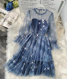 Women Elegant Princess Puff Dresses