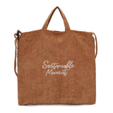 Corduroy Canvas Shopping Bags