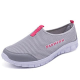 Women Breathable Mesh Light Flat Sneakers