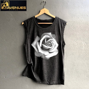 Women Casual Sleeveless Print Shirt