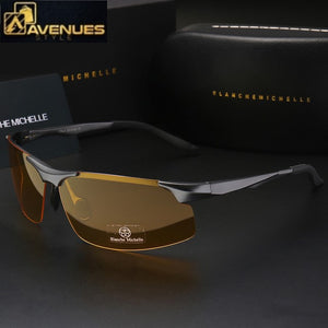 Men Polarized Night Vision Sunglasses