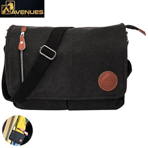 Leather Shoulder Messenger Bag