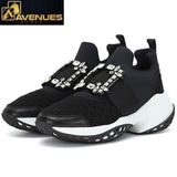 Rhinestone Women Breathable Mesh Shoes