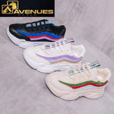 Lace-Up Fashion Breathable Women Sneakers