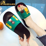 Women Cute Cat Cartoon Platform Sandals