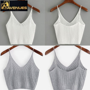 Women's Strappy Sleeveless Racerback Crop Top