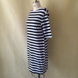 Spring Autumn Striped Clothing Belt Dress