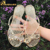 Woman Cool Beach Rivets Flat Sandals