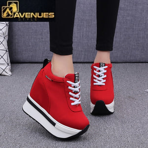 Height Increasing Wedges Sneakers