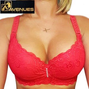 Woman Ultrathin Lace Bra Cotton Brassiere