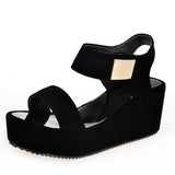 Women peep-toe flat New sandals