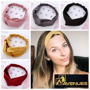 Women Vintage Elastic Soft Hair Band