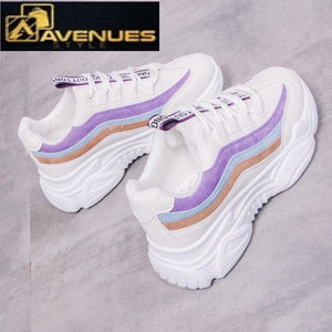 Lace-Up Fashion Breathable Women Sneakers