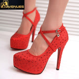 women high heels wedding shoes