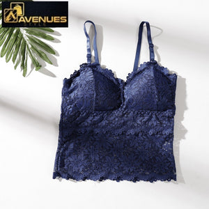 Women's Lace Beauty Strap Tops Push Up Bra