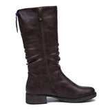 Winter Mid-calf Women PU Leather Boots