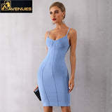 Women Spaghetti Strap Midi Party Dress