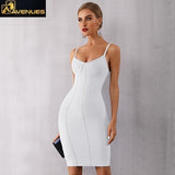 Women Spaghetti Strap Midi Party Dress