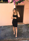 Fitness Style Sexy Knee Length Dresses