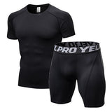 Men Gym Tight Clothing Sets