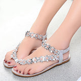 Women Bow-tie Jelly Flat Sandals