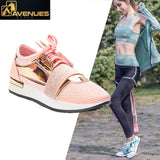 Women Pu Leather Trainers Sneakers