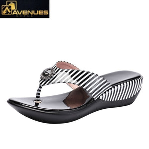 Woman Anti-slip Leather Sandals