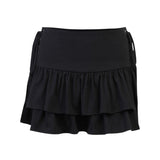 Goth Aesthetic High Waist Mini Skirts