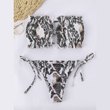 Sexy bathing suit Bandeau Micro swimsuit Bikinis Set