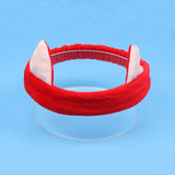 Women's Coral Fleece Makeup Bow Headband