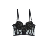 Embroidery Lace Sexy Bra and Panty Underwear Set