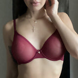 Sexy Lingerie Gauze See Through Bra Underwear Set