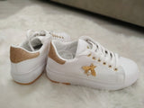 Women Breathable PU Leather Sneakers 