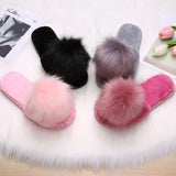 Women Thick Bottom Moon Cotton Slippers