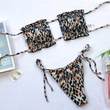 Sexy bathing suit Bandeau Micro swimsuit Bikinis Set