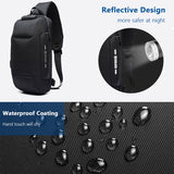 Male Waterproof Short Trip Chest Bag