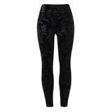 Vintage Gothic High Waist Demon Graphic Tights Pants