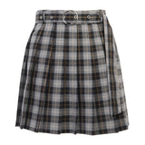 Plaid Pleated Grunge Gothic High Waist Mini Skirt