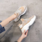 Lace-Up Breathable Woman Sneakers