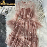 Women Elegant Princess Puff Dresses