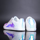 Women Flats Glisten Superstar Sneakers